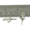 thumbnail image 3 of EHJRE Pack of 30 Tibetan Alloy 3D Ballerina Ballet Dancer Pendant Charms, 3 of 4