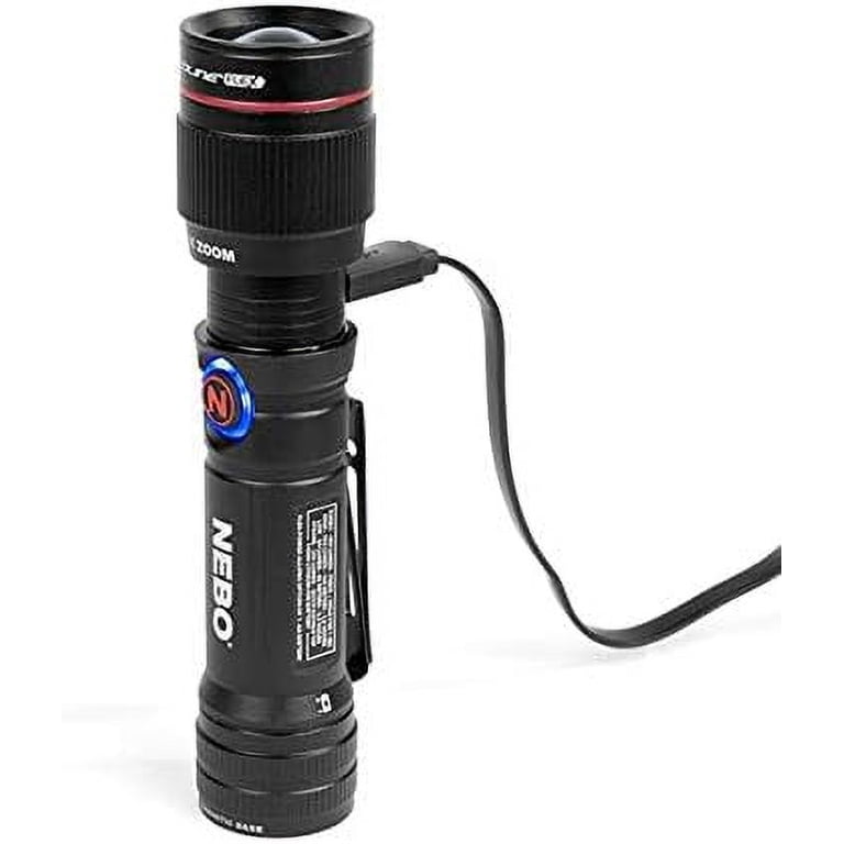 nebo 1400 lumen water proof flashlight Nebo Redline Flex Rechargeable Flashlight