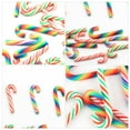 thumbnail image 5 of Supvox Polymer Clay Cane Decor Christmas Crutches Decor Multi 30Pcs, 5 of 6