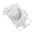 thumbnail image 2 of QUMIIRITY 1Jgo Accesorio De Metal Plata Simple Para Uso Profesional, 2 of 8