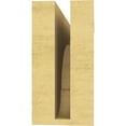 thumbnail image 4 of 4"W x 12"D x 8"H Classic Bryant Rough Cedar Woodgrain TimberThane Corbel, Primed Tan, 4 of 6