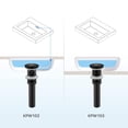 thumbnail image 6 of Pop Up Drain Stopper for Bathroom with Overflow, 6 of 9