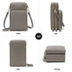 thumbnail image 3 of Pequeño monedero del teléfono celular de Crossbody, mini cartera del bolso del hombro del mensajero con ranuras para tarjetas de crédito, 3 of 5