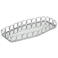 thumbnail image 1 of Home Details 26416-CHR Circles & Squares Design Mirror Vanity Tray, 1 of 1