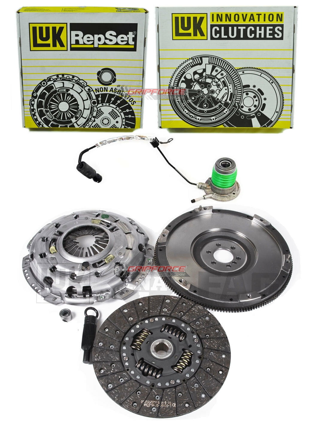 EFT HD CLUTCH KIT+SLAVE CYL FOR 2000-04 FORD FOCUS S2 SE ZTS ZTW ZX3 ZX5 2.0L DOHC