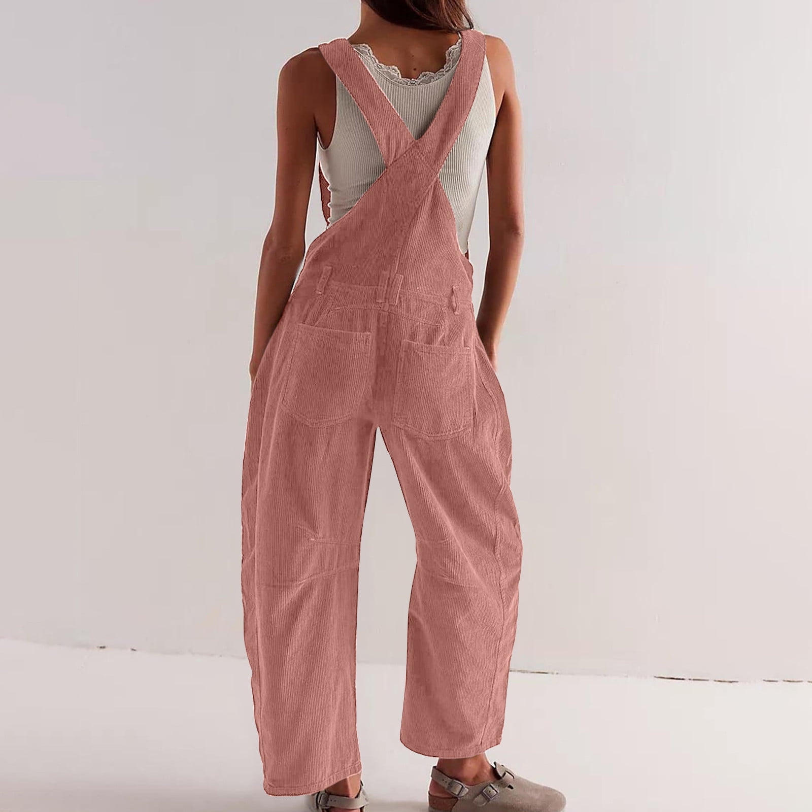 APPLEBUM　 CORDUROY OVERALLCORDUROY Gnurob Corduroy Overalls for Women One Pieces Outsfits