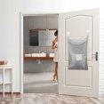 thumbnail image 3 of Bolsa Oxford duradera para la colada, cesta de tela sobre la puerta con ganchos, para baño, almacenamiento, pared, armario, 75x50 cm Xemadio 2035383-3, 3 of 8