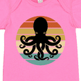 thumbnail image 4 of Inktastic Octopus Retro Vintage Sunset Boys or Girls Baby Bodysuit, 4 of 5