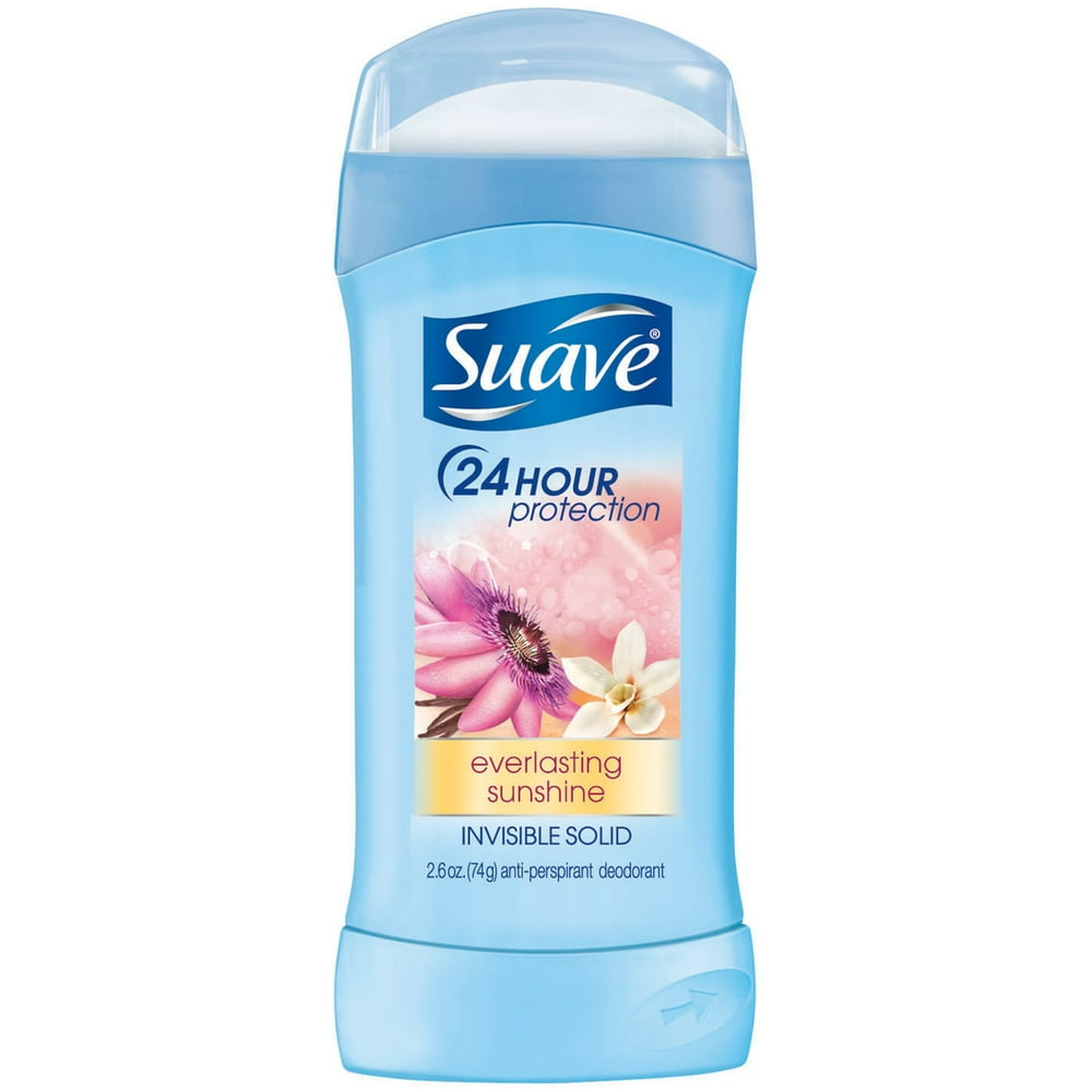 Suave Antiperspirant Deodorant Everlasting Sunshine 2.6 oz Walmart
