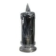 thumbnail image 2 of CASAFUN Halloween Flameless Flickering Candles, Battery Operated Real Wax Electric LED Halloween Fake Pillar Candles with Castle,Witch,Skull for Indoor Window Table Halloween Thanksgiving Decor, 2 of 2