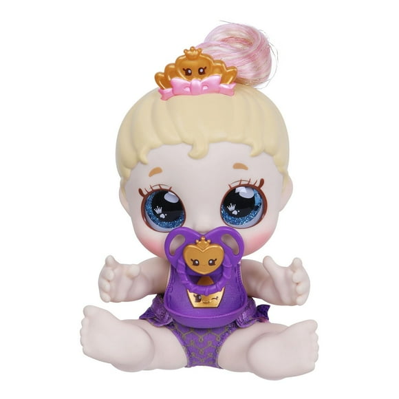 Kindi Kids Scented Little Sister: Teeny Tiara Baby Doll - 6.5 inch doll and 2 Accessories