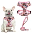 thumbnail image 1 of Conjunto de arnés y correa para perros, chaleco cómodo de malla suave PUPTECK, 1 of 6