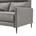 thumbnail image 5 of Modway Huxley Leather Sofa, Gray, 5 of 8