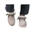 thumbnail image 4 of Audeban Womens Indoor/Outdoor Shoes Slip On Moccasin Slippers Winter Warm Snow Boots Loafer, 4 of 4