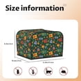 thumbnail image 5 of Lsque Christmas Gift Print 4 Slice Toaster Cover , Kitchen Appliance Dustproof Protector , Toaster Protector Dustproof Kitchen Appliance Cover, 5 of 7