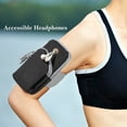 thumbnail image 4 of Mobile Armband Case Running Jogging Outdoor Cover with Cash, Card, Keys Pocket for Samsung Galaxy S22, Note 20, S20 FE, S10E, 4 of 6