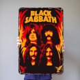 thumbnail image 3 of Placa Metal Vintage Sabbath Pintura Hierro Rectangular Del 30x40cm, 3 of 9