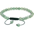 thumbnail image 1 of Bracelet Ajustable Unisexe en Perles Rondes de 6 mm en Aventurine Verte Naturelle, 1 of 3