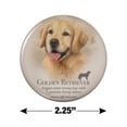 thumbnail image 3 of Golden Retriever Dog Breed Kitchen Refrigerator Locker Button Magnet, 3 of 6