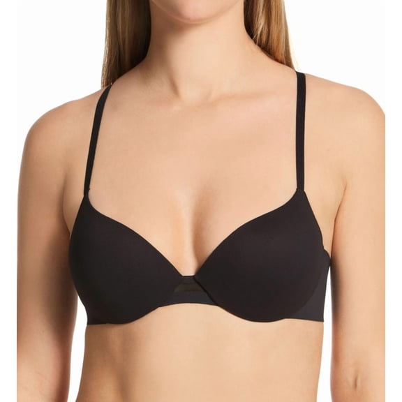 Women's Maidenform DM2300 DreamWire Demi Bra (Black 36D)