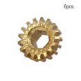 thumbnail image 4 of Monstrate 6pcs Guitar Tuning Peg Gear Replacement Instrument Pegs Knob Music Tuner Guitars Component Head String Machine Part Type3, 4 of 6