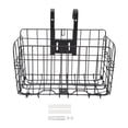 thumbnail image 2 of Folding Rear Bicycle Basket, Large Capacity Quick On Off Metal Rear Hanging Bike Basket  for Cycling, 2 of 8