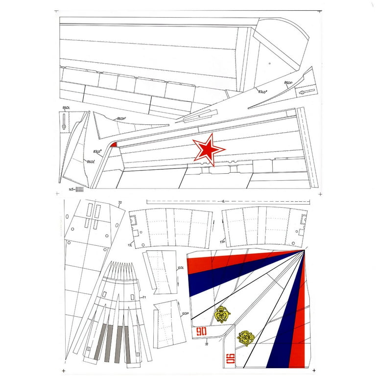 1:72 Paper Tupolev Tu-160 Black Jack Bomber Model Aircraft 1:72 Paper Tupolev Tu-160 Black Jack Bomber Model Aircraft