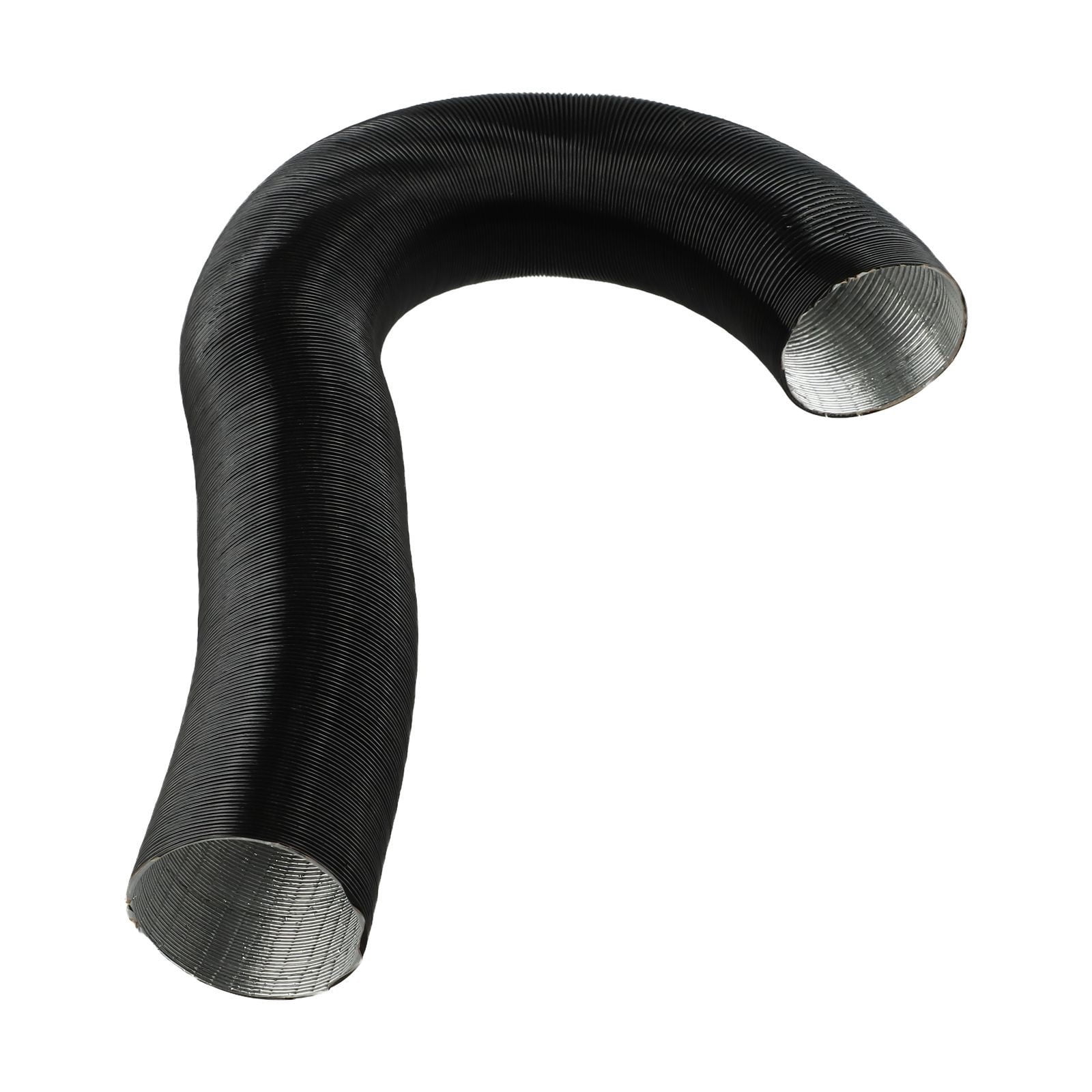 90mm Heater Duct Hose 200cm Long Black Aluminum Foil Air Outlet Pipe Flexible Exhaust Tube for Webasto for Eberspacher for Planar Diesel Parking Heaters