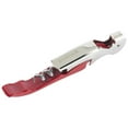 thumbnail image 5 of Corkscrew with Built-in Foil Knife and Bottle Opener, Silver/Red, GoodCook, 5 of 6