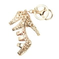 thumbnail image 3 of Porte-clés en Strass Forme de Chaussure à Talons Hauts Mignon Sac à Bijoux Pendentif Accessoires Rouge, 3 of 10