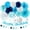 Light-royal Navy-blue White, variant on Teal-purple Lavender Girl Mermaid-birthday Party-decorations - 21pcs Happy Banner,Under The Sea Ocean Paper Lanterns Honeycomb Streamers,Tissue Pom Poms Flower Fan,Classroom Hanging Decor