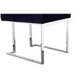 thumbnail image 6 of Pemberly Row 18.5" Velvet & Steel Metal Side Chair in Navy (Set of 2), 6 of 6