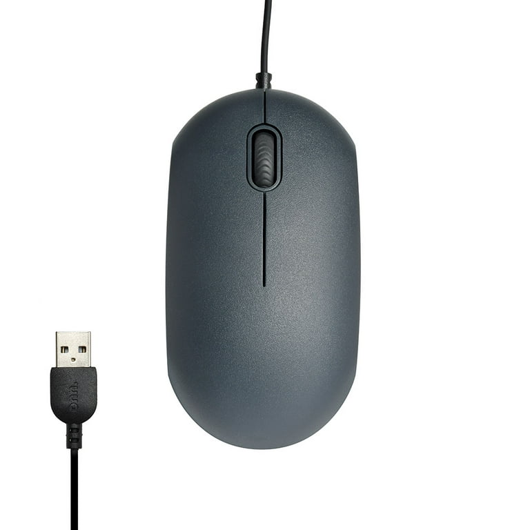 Onn. USB Optical 3-Button Mouse, 6ft Cable