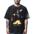 thumbnail image 2 of Vintage Project Hail Mary Movie Wash T-Shirt – Unisex Short Sleeve Cotton Tee, Casual Streetwear Top for Sci-Fi Movie Lovers Gift Merch, 2 of 3