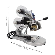 INTSUPERMAI Electric Hot Stamp Printer Ribbon Coding Machine Date Printing Machine
