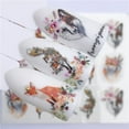 thumbnail image 3 of Nail Art Sticker Beautiful Cute Cat Elk Christmas, 3 of 4