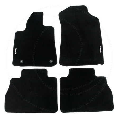 Fit 06 16 Toyota Tundra Custom Fit Premium Nylon Black Floor Mats