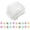 C#20 Spiders, variant on Stretchable Halloween Decor Cotton 40g with 4 Colorful Spiders, White Cobweb Webbing for Indoor Outdoor Yard Porch Haunted House Party Decoration, By Cosmug