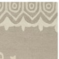 thumbnail image 5 of SAFAVIEH Bella Cecilia Medallion Wool Area Rug, Beige/Ivory, 5' x 5' Square, 5 of 6