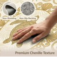 thumbnail image 6 of ODIKA 8'x10' Washable Area Rug Scroll Frame Nautical Ocean Wave Border Turtle Motif Seashell Playful Expressive for Living Room, Under Sectional, Family , Durable, Non-Slip, 6 of 7