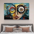 thumbnail image 4 of Abstract Art Modern Decorative Painting Face Framed Canvas Poster Bedroom Decor Sports Landscape Office Room Decor Gift,Frame-style,20x30inch(50x75cm), 4 of 8