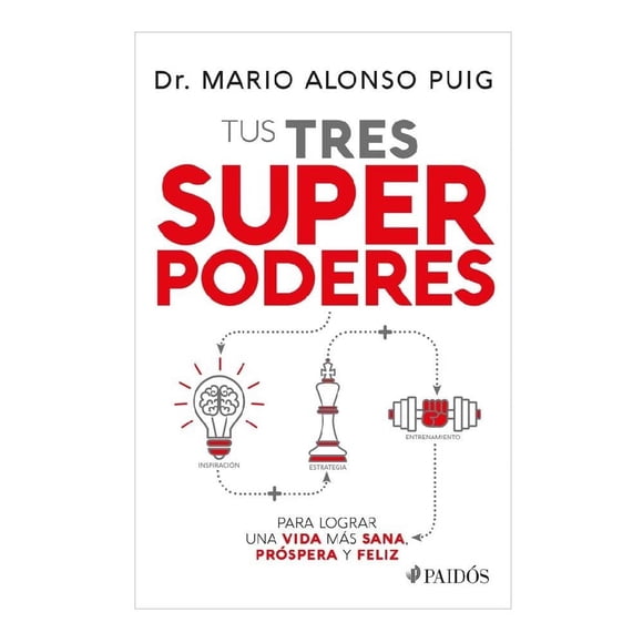 Tus Tres Super Poderes Para Lograr Una Vida Más Sana, Próspera Y Feliz Ediciones Gandhi Mario Alonso Puig
