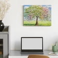 thumbnail image 4 of Colorful Tree of Life Canvas Wall Art, Textured Palette Knife Abstract Nature Painting for Home Decor, Framed & Ready to Hang for Living Room Bedroom Bathroom, 4 of 7