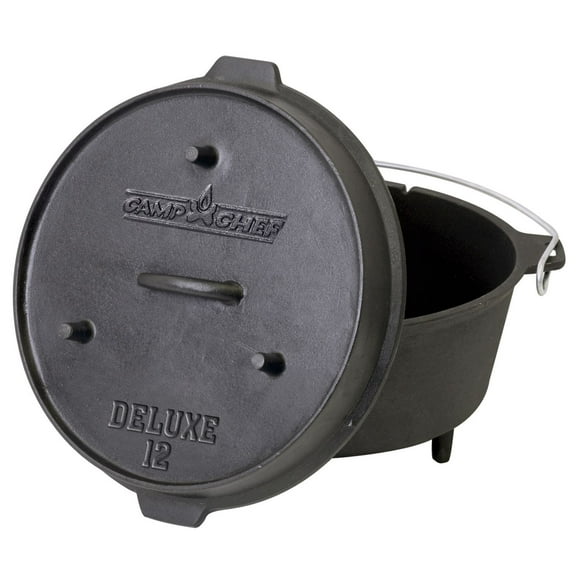 Faitout de luxe de 12 po en fonte de Camp Chef