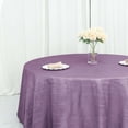 thumbnail image 2 of Efavormart 120" Violet Accordion Crinkle Taffeta Rectangular Table Cover - Perfect for Wedding Ceremonies, Party Dacorations, Upscale Occasions, Birthday Celebrations, and Any Special Event, 2 of 11