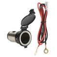 thumbnail image 1 of Cigarette Lighter Socket, High Temperature Resistant Cigarette Lighter Plug Practical  For RV For Boat For Truck, 1 of 8