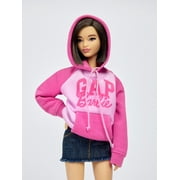 Gap  Barbie Arch Logo Doll Hoodie