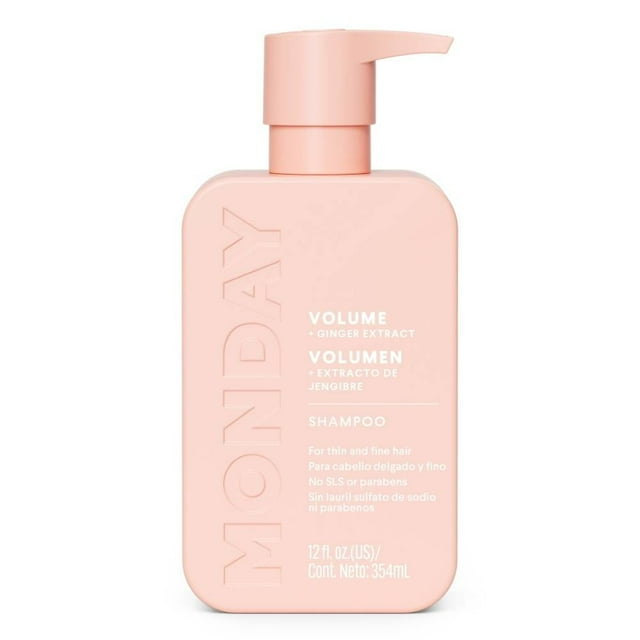 Shampoo Monday volumen extracto de jengibre 354 ml