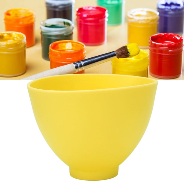 Cuenco Para Mezclar De Silicona De 15cm, Multifuncional Y Portátil, Resistente Al Calor Para Pintura De Yeso, Mezcla De Alimentos, Con Opción De Almacenamiento