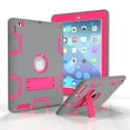 thumbnail image 1 of iPad 2 Case, iPad 3 Case, iPad 4 Kickstand Case, Dteck Shockproof Hybrid 3 Layer Protective Cover For Apple iPad 2 3 4, 1 of 6